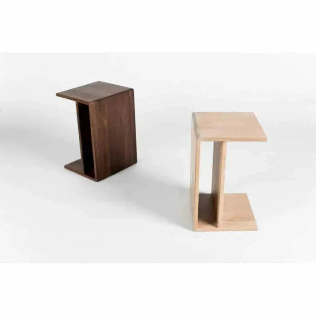 Accent Table White White