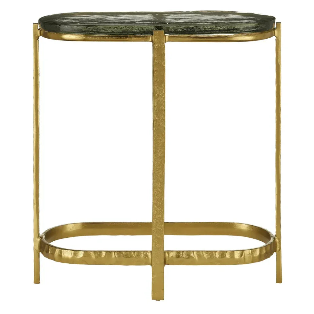 Acea Gold Side Table