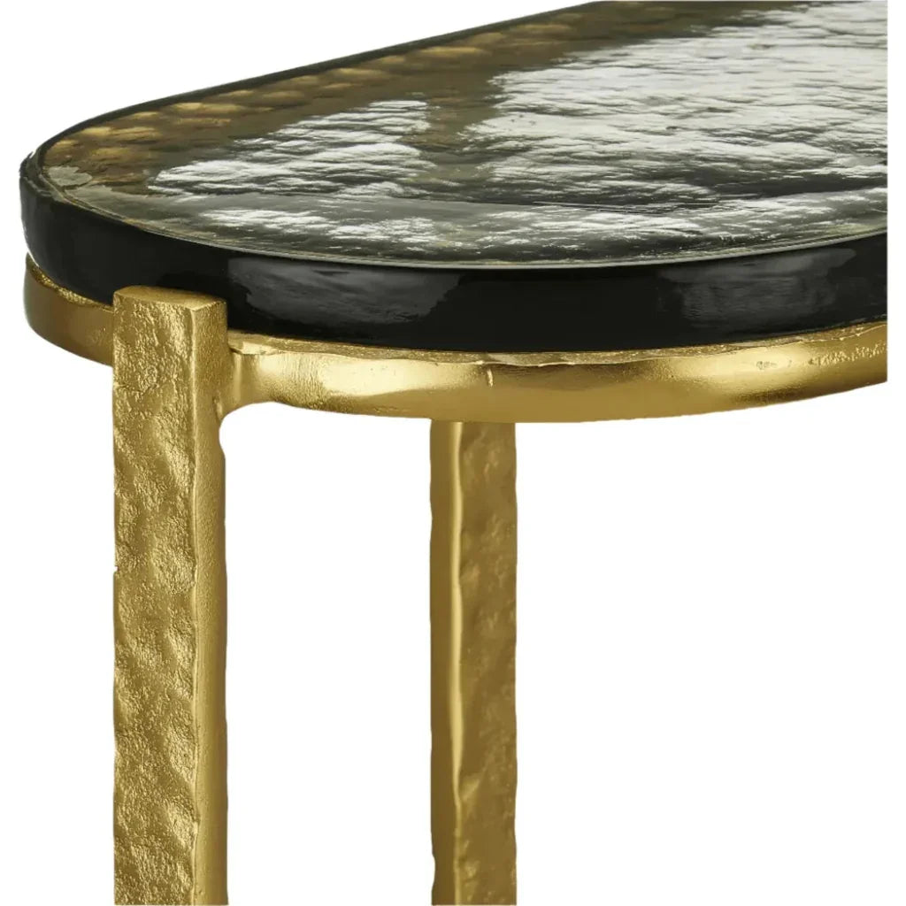 Acea Gold Side Table