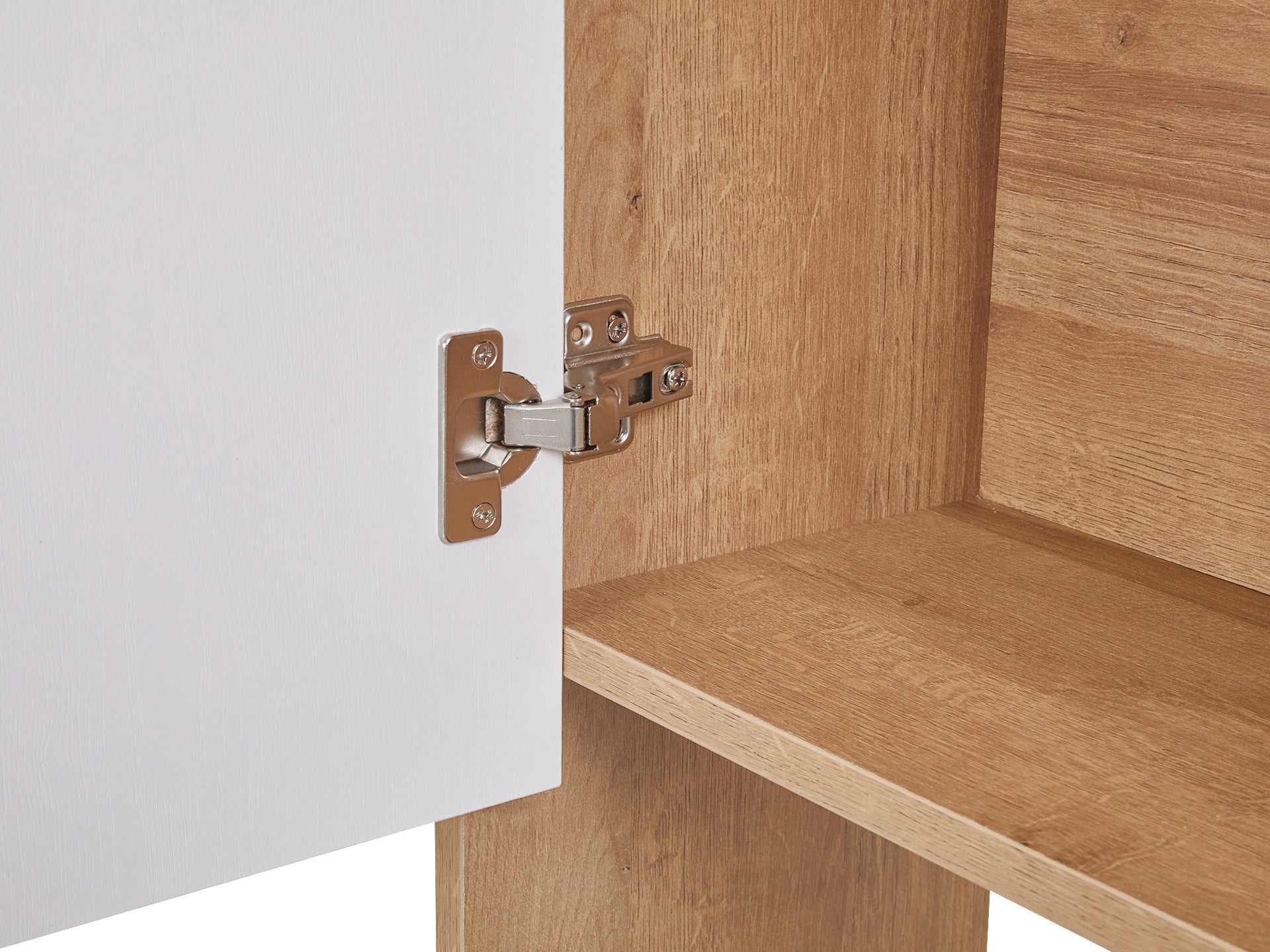 Flynn Wooden Bookshelf - Oak