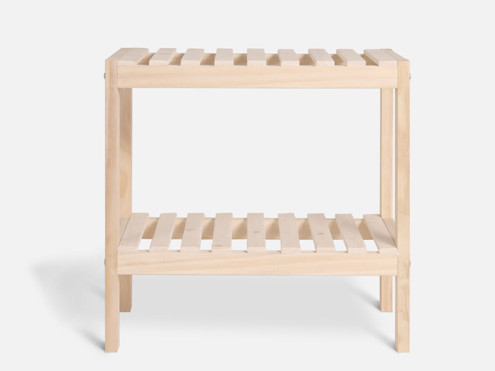 FARIS Wooden Storage Shelf - Oak