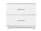 Bram Bedside Table - White