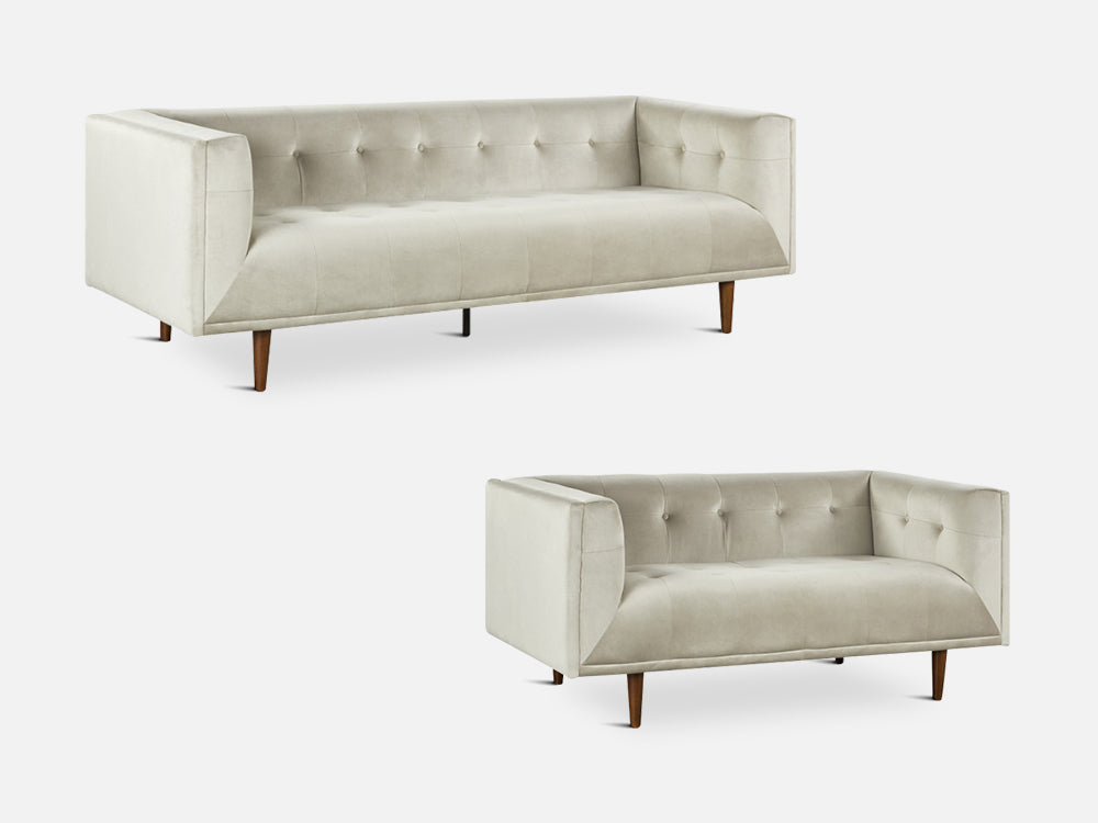 MANAROLA Sofa Set 2PCS - BEIGE
