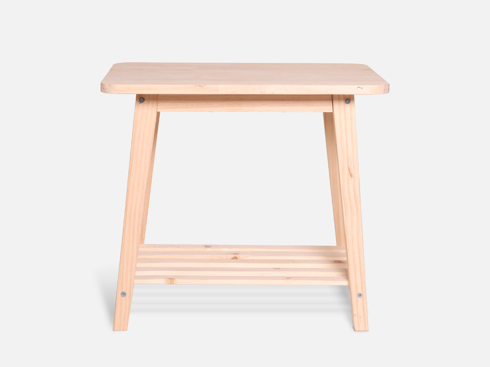 MYLES Wooden Side Table - Oak