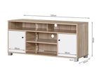 Brewer 1.2m Entertainment Unit - Oak