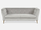 OSLO Sofa Set 2PCS - LIGHT GREY