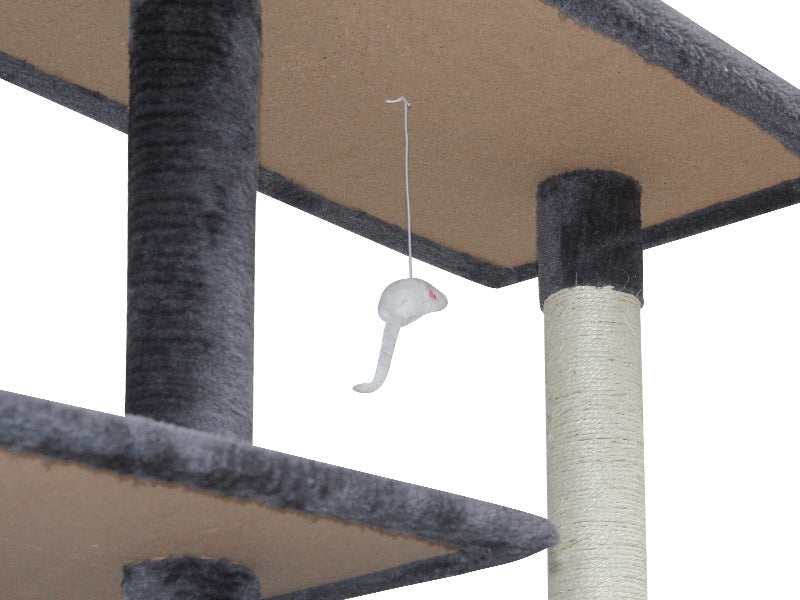 BINGO 173CM Cat Tree House - GREY