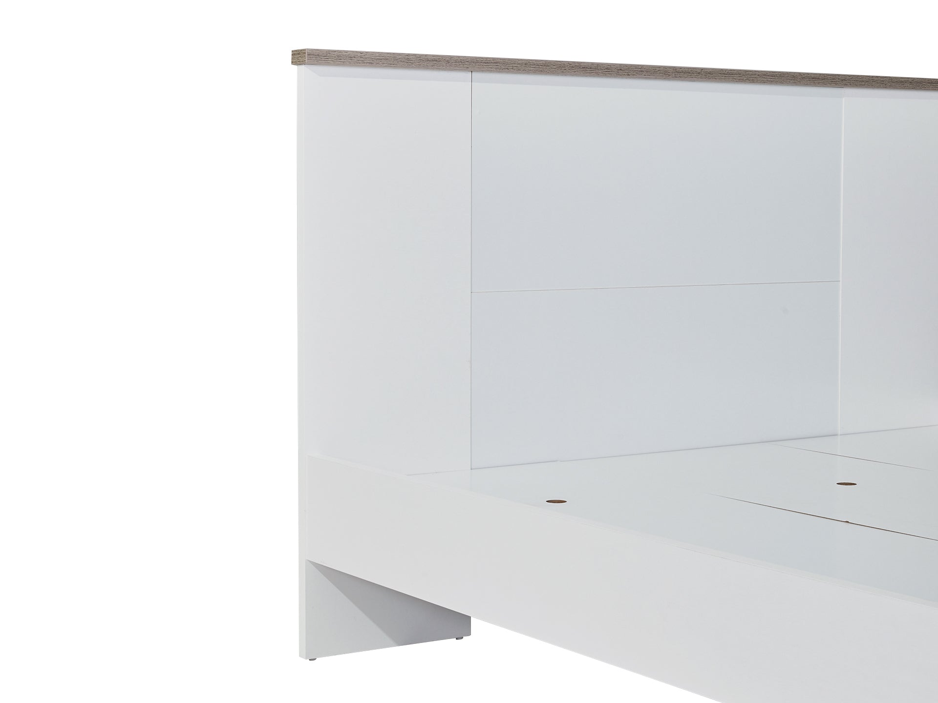 WAIPOUA Queen Wooden Bed Frame - GREY Oak