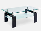 Oakley Coffee Table Fully Tempered - Black