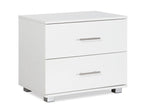 Bram Bedside Table - White