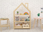 GARDA Kids House Bookshelf - Oak