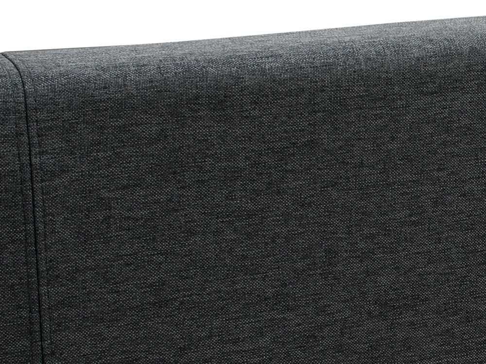 SHASTA Single Bed Frame - DARK GREY
