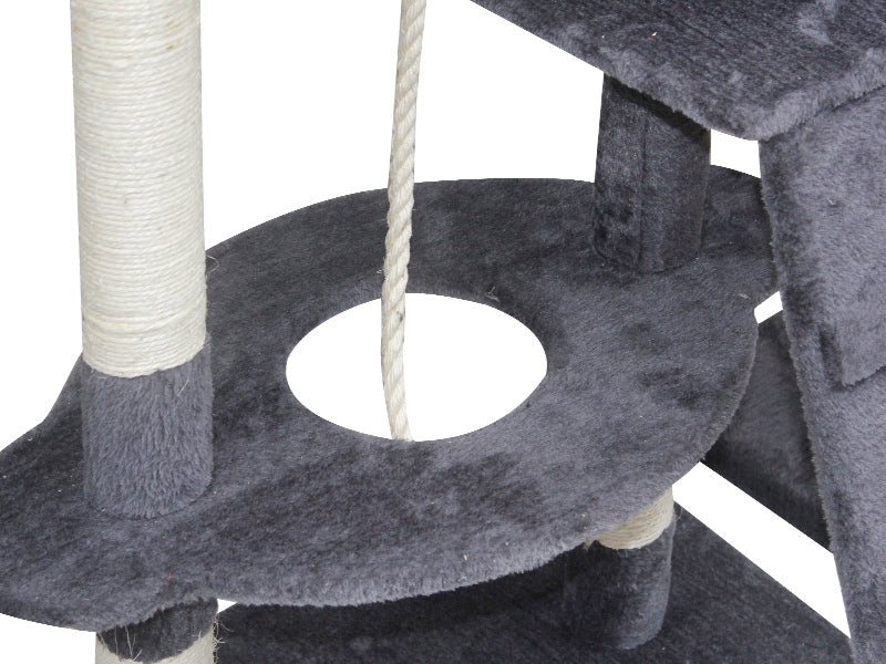 BINGO 173CM Cat Tree House - GREY