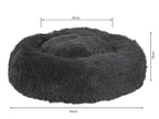 Soft Plush Pet Bed - GREY