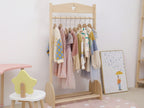 SEVAN Kids Clothing Rack - Oak