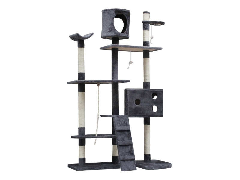 BINGO 173CM Cat Tree House - GREY