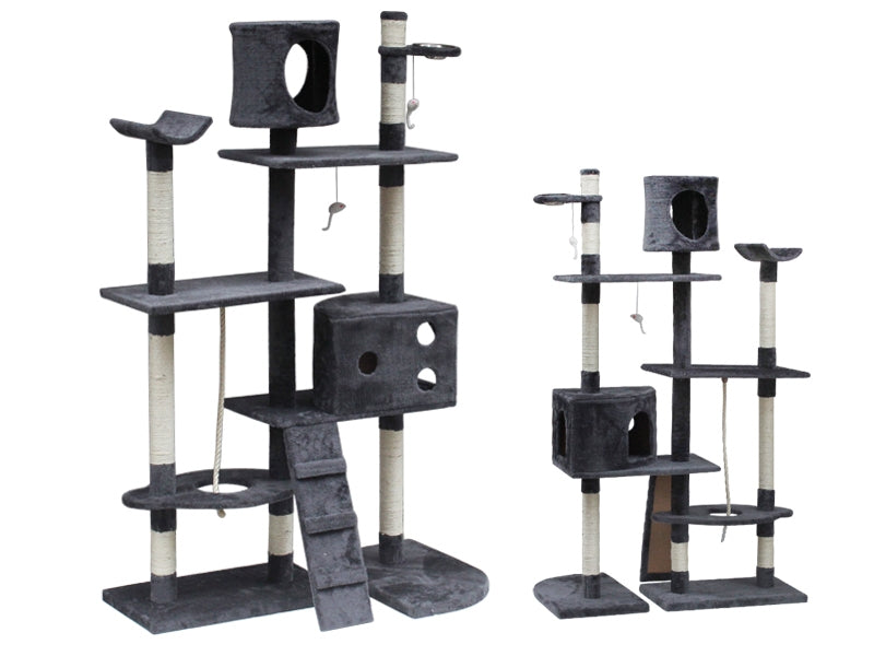BINGO 173CM Cat Tree House - GREY