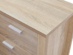 Sagano Low Boy 7 Drawers - Oak