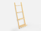 CHILKA 4 Tier Ladder Shelf - Oak