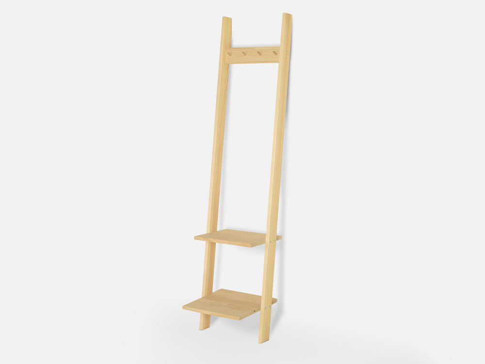 PYALA Wooden Coat Rack Hanger - Oak