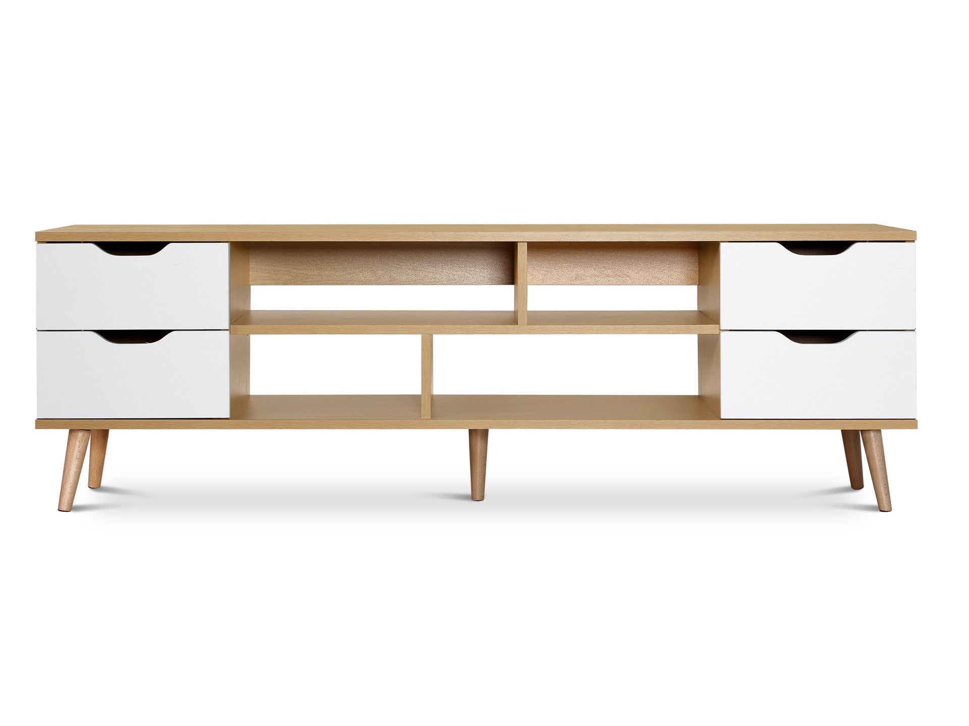 Lucille 1.4m Entertainment Unit - Oak