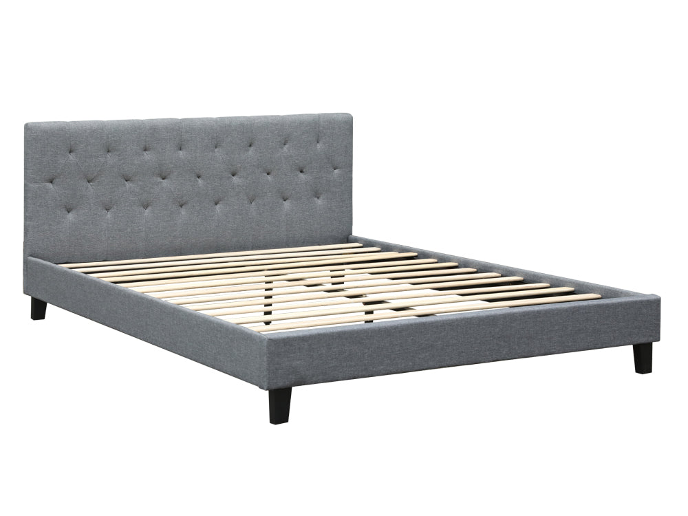 BLANE King Bed Frame - GREY