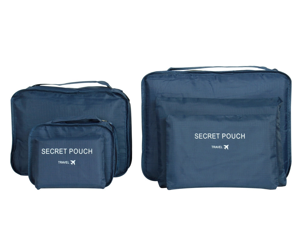 Travel Bags Luggage Organiser Pouch Bags Storage Bags Toiletry Bag 6PCS Set