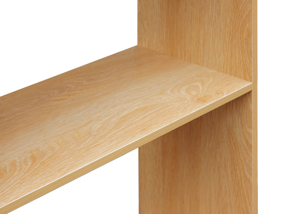 CRATER Bookshelf Storage Cabinet - Oak