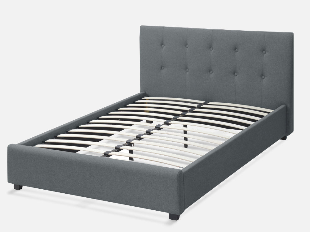 AORAKI Queen Bed Frame - GREY
