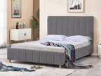 SIERRA Queen Bed Frame - GREY
