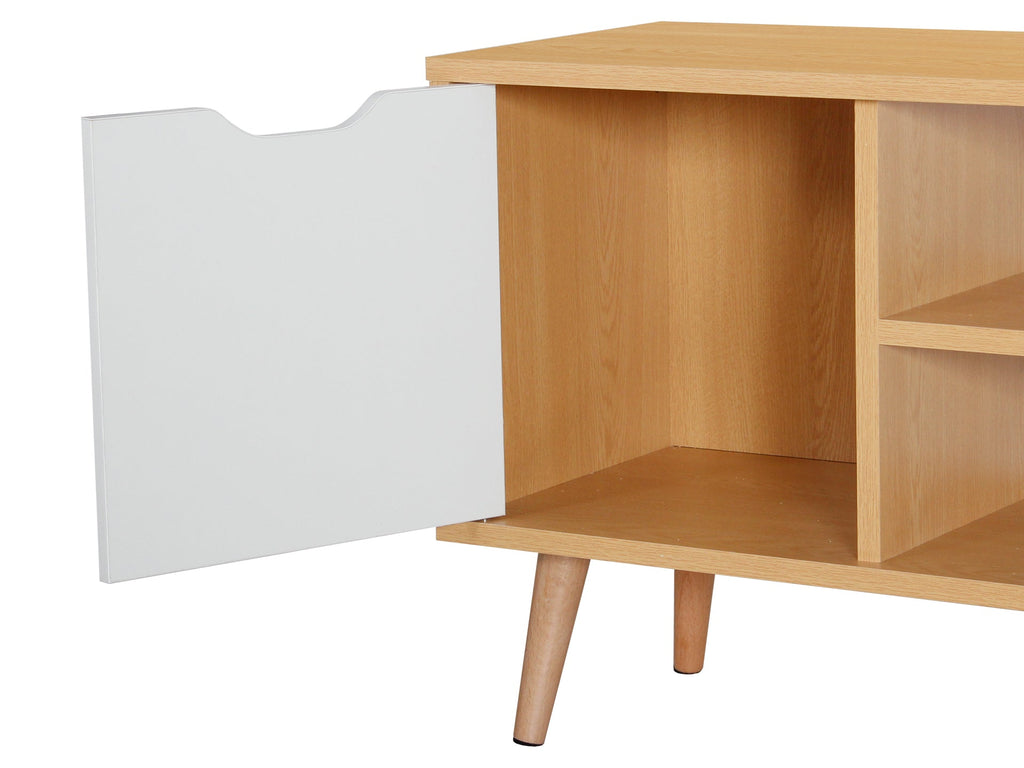 Como 1.4m Entertainment Unit - Oak