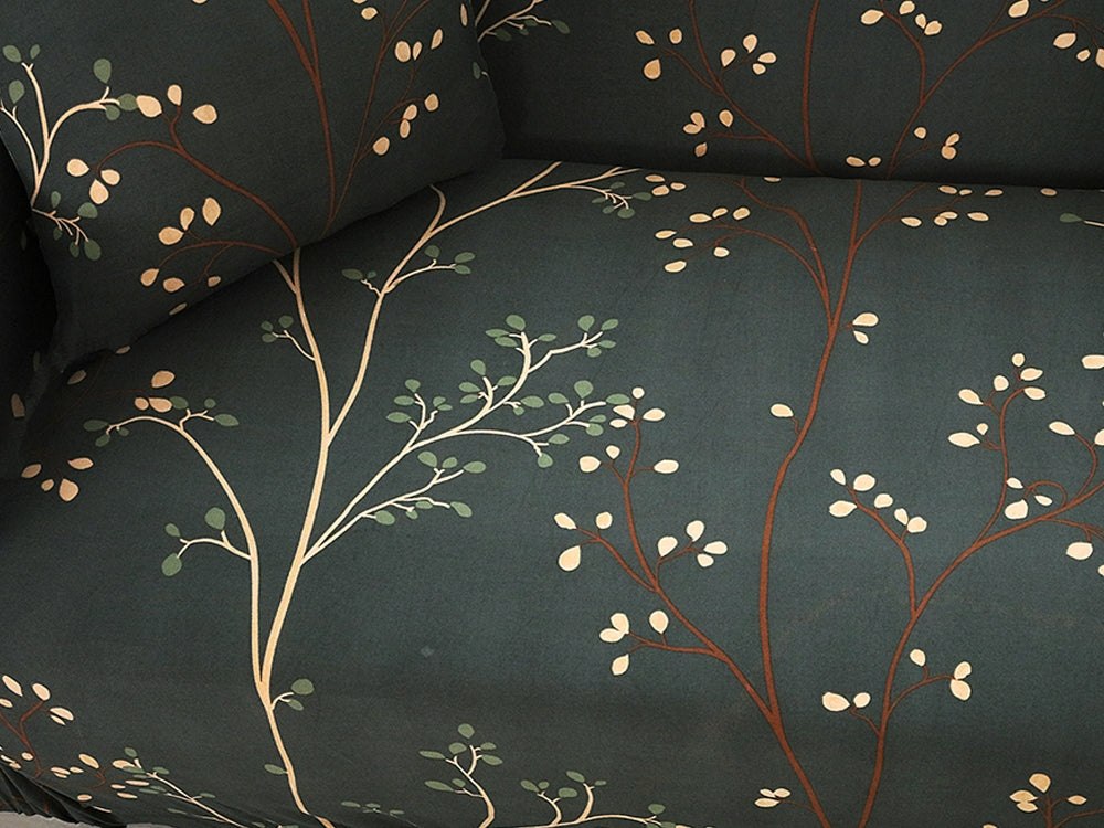 2 Seater Sofa Couch Cover 145-185cm - Forest