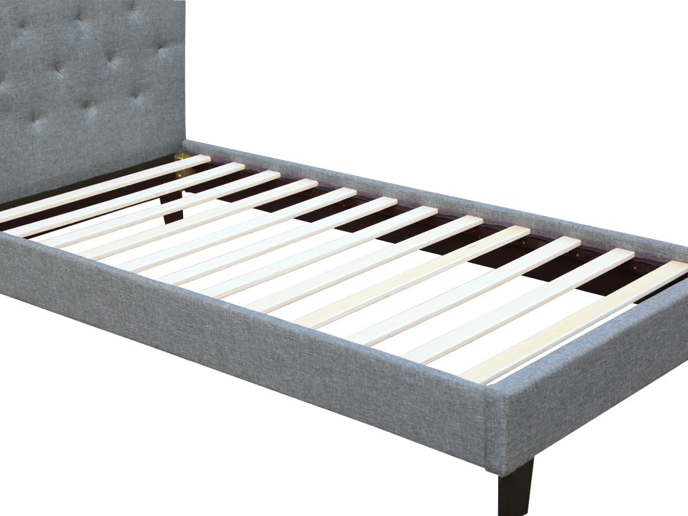 BLANE Single Bed Frame - GREY