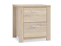 Sagano Bedside Table - Oak