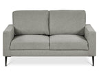 Toronto 2 Piece Sofa Set - Light Grey