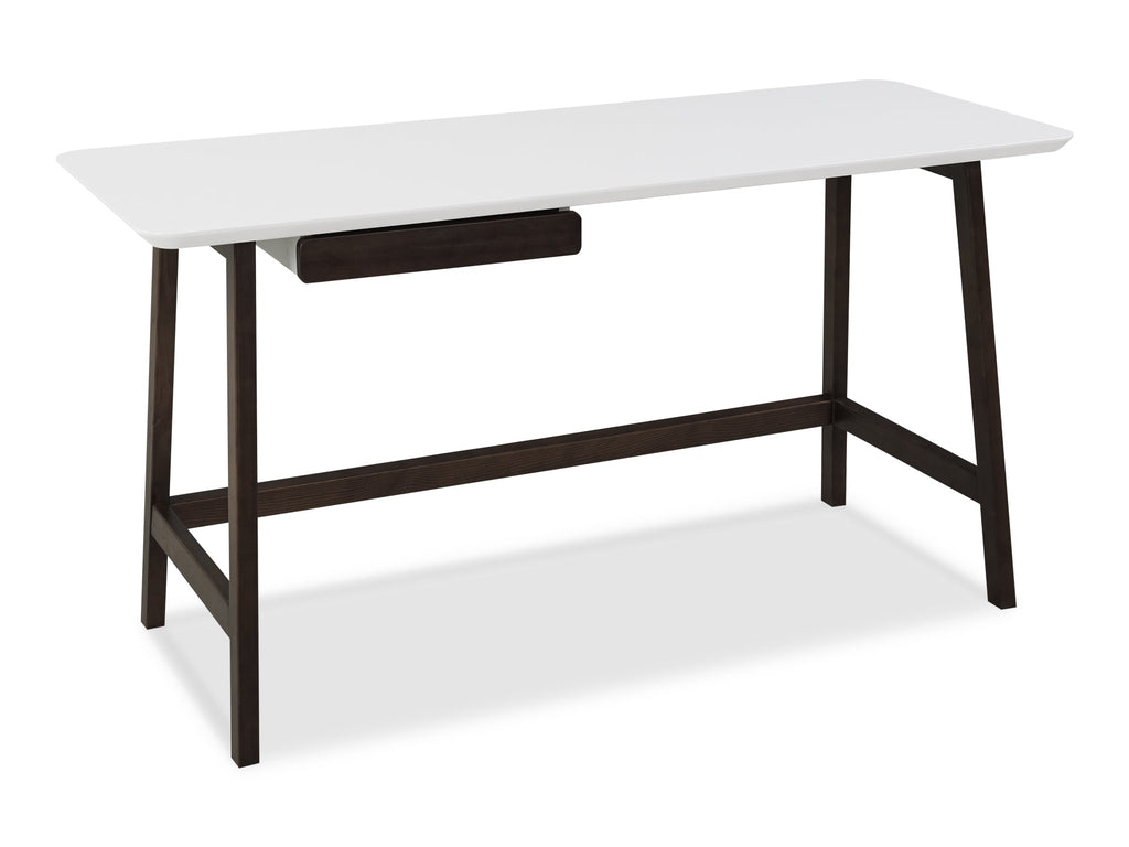 Jesse 140cm Computer Desk - Black Oak