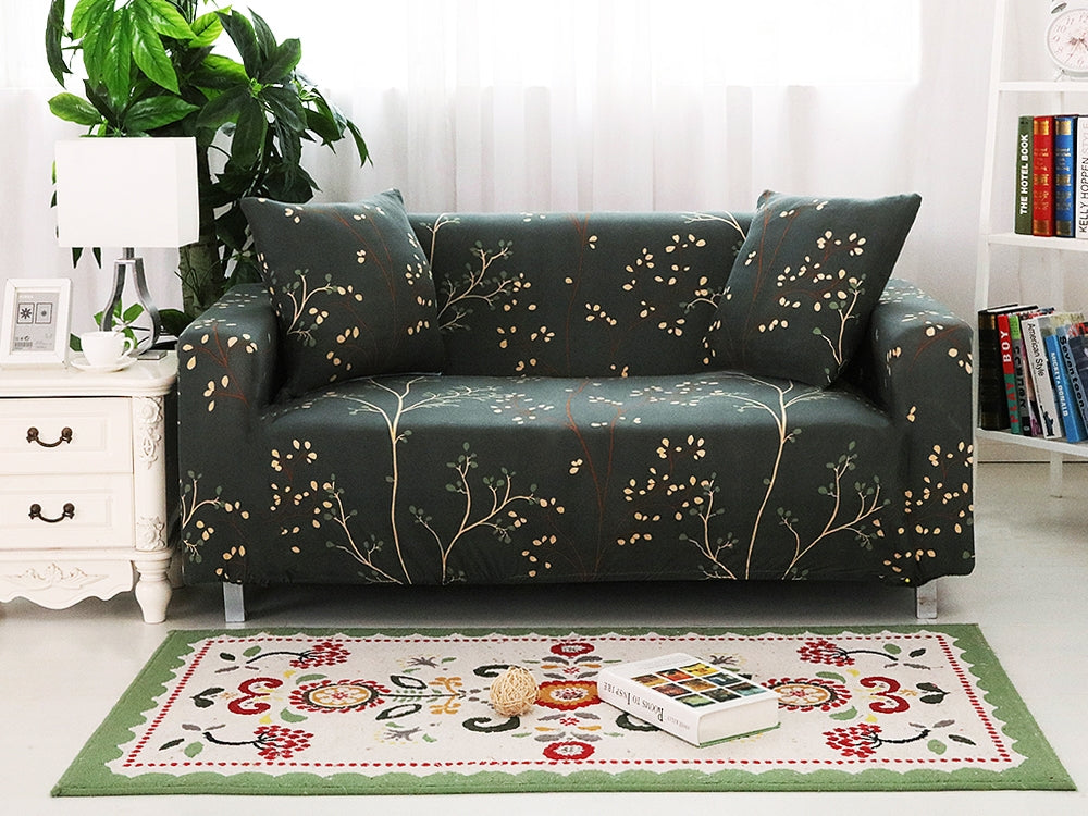 3 Seater Sofa Couch Cover 190-230cm - Forest