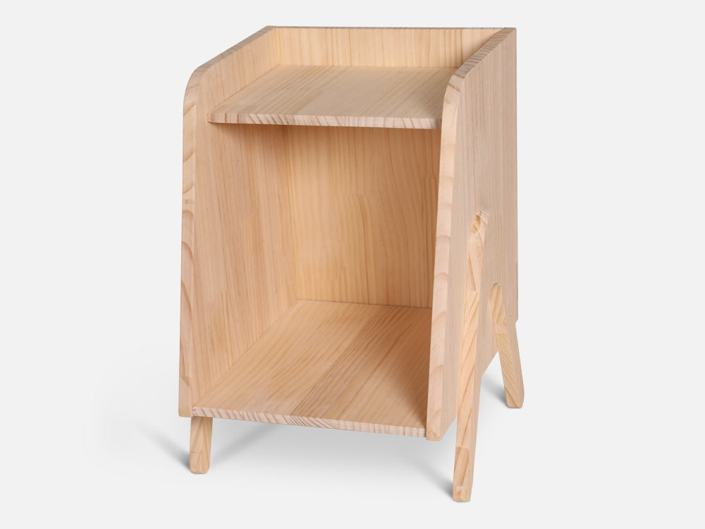 BRUNO Kids Bedside Table - Oak