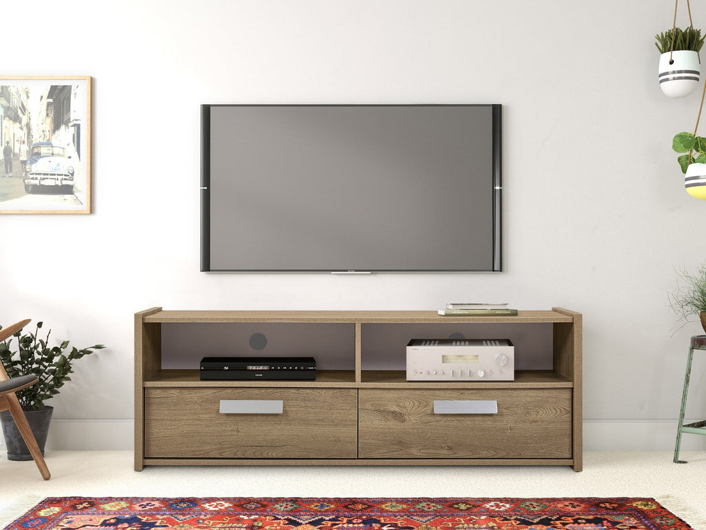 TOMMIE 1.4M Entertainment Unit - Oak