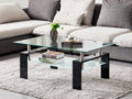 Oakley Coffee Table Fully Tempered - Black