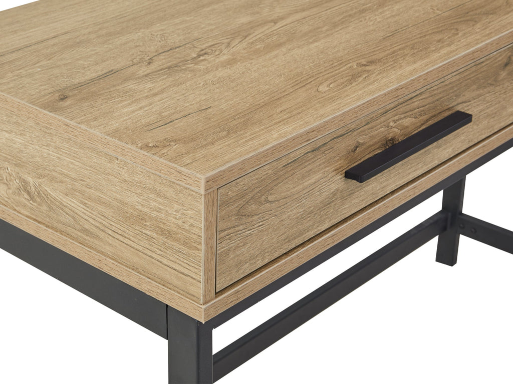 Lennox 120cm Computer Desk - Dark Oak