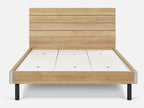 XOAN Double Wooden Bed Frame - Oak