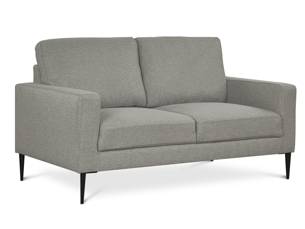 Toronto 2 Piece Sofa Set - Light Grey