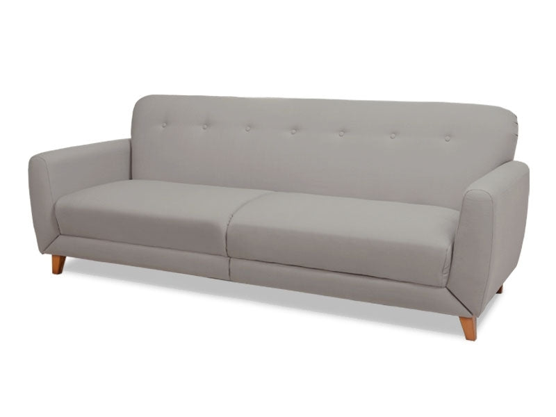 MUNICH 3 Seater Sofa Bed LIGHT GREY
