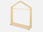VOLTA Kids House Clothing Rack - Oak