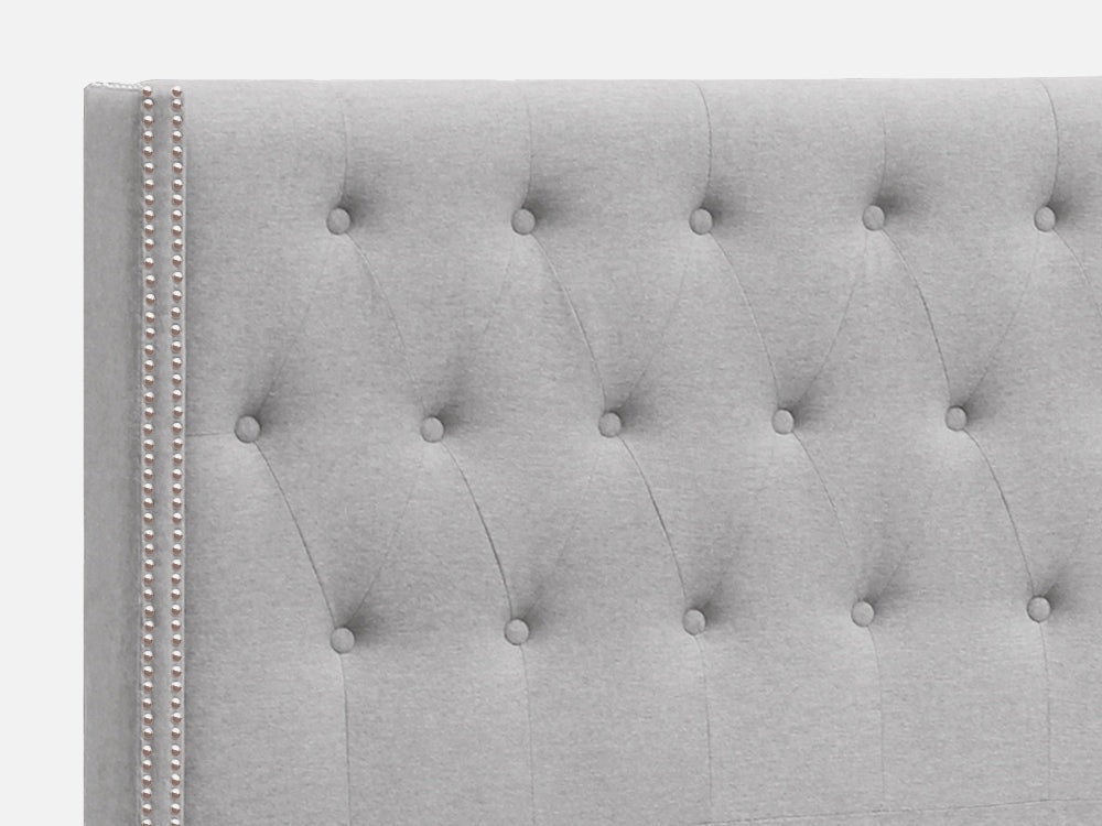 ELBRUS Super King Bed Frame - LIGHT GREY