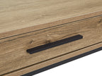 Lennox 120cm Computer Desk - Dark Oak
