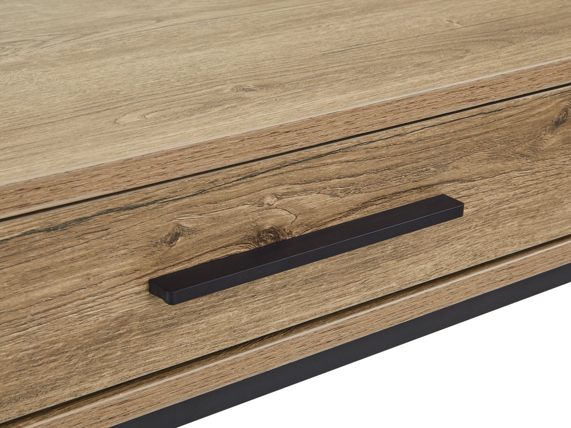 Lennox 120cm Computer Desk - Dark Oak
