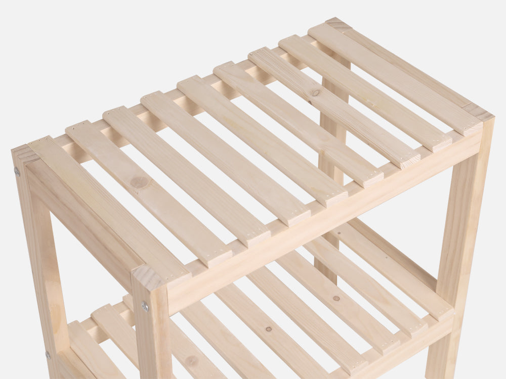 FARIS Wooden Storage Shelf - Oak