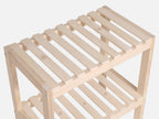 FARIS Wooden Storage Shelf - Oak